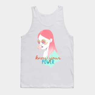 Know Your Power Girl Tank Top